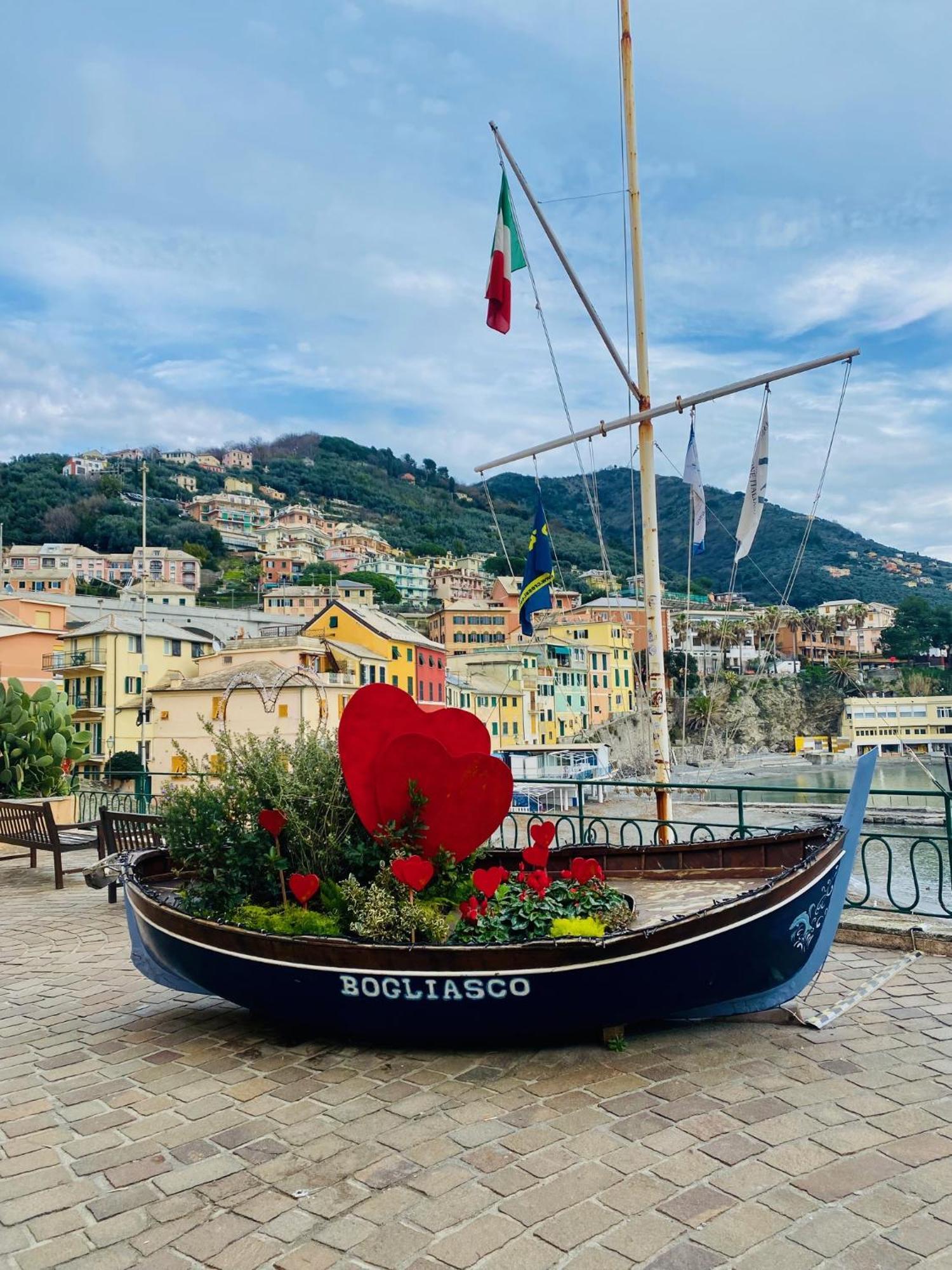 Cav Gli Ulivi Di Bogliasco Villa Kültér fotó